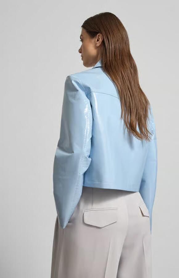 Style Icon Collection Jas in glanzende lakleer-look curated by Vicky Heiler - Foto 2