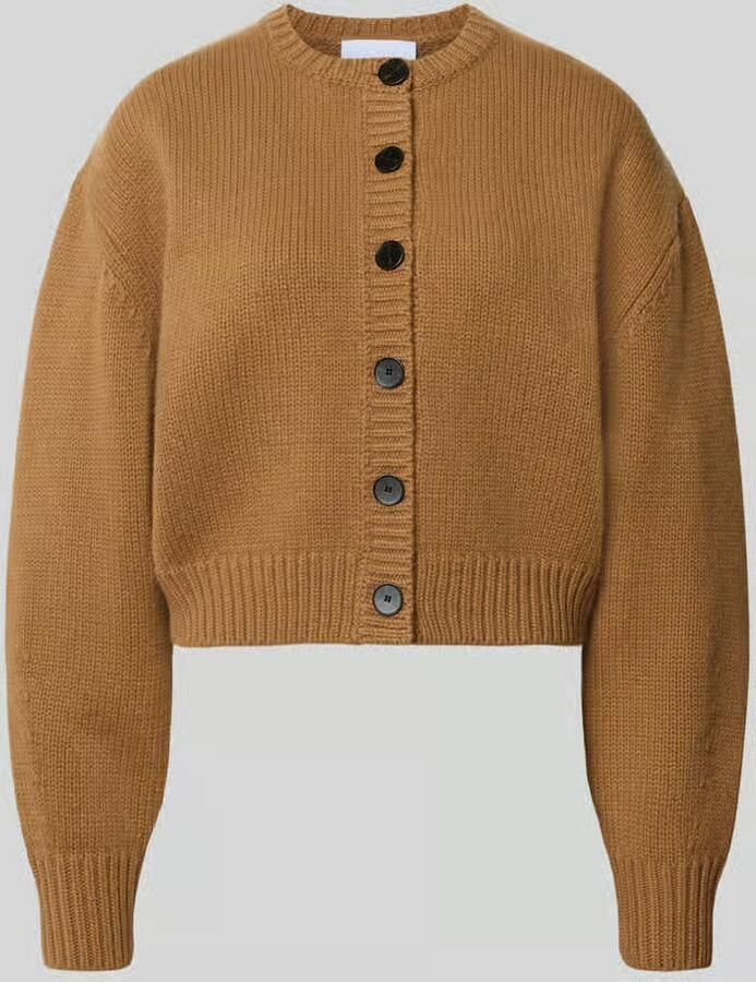 Style Icon Collection Knit cardigan van wol curated by Viky Rader