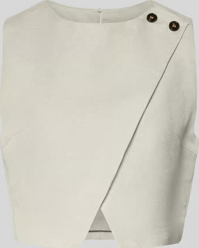 Style Icon Collection Kort blouse met knoopsluiting curated by Anna Schürrle - Foto 2