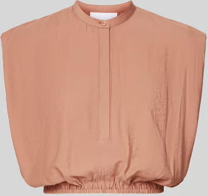 Style Icon Collection Kort blousetop met knoopsluiting curated by Anna Schürrle - Foto 2