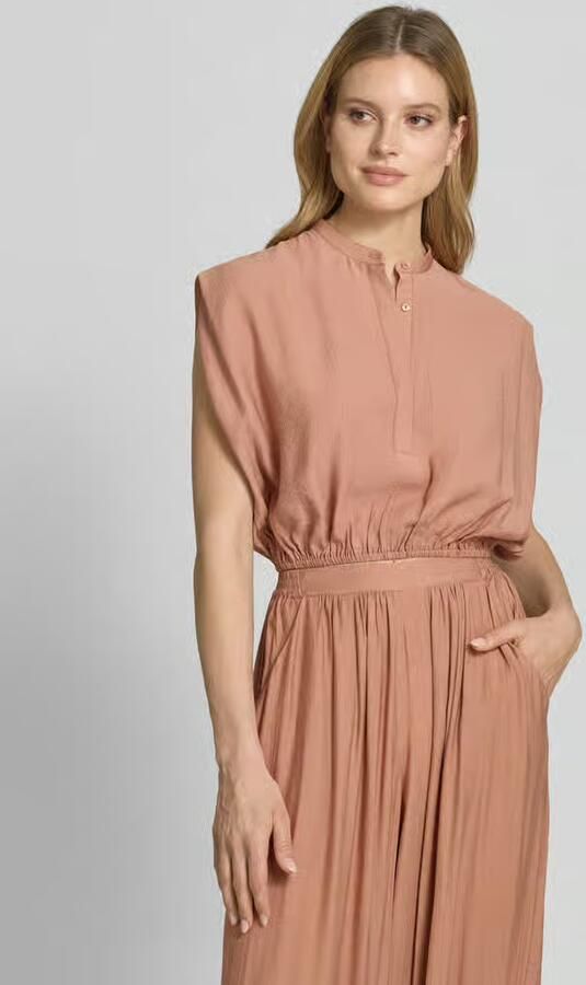 Style Icon Collection Kort blousetop met knoopsluiting curated by Anna Schürrle - Foto 3