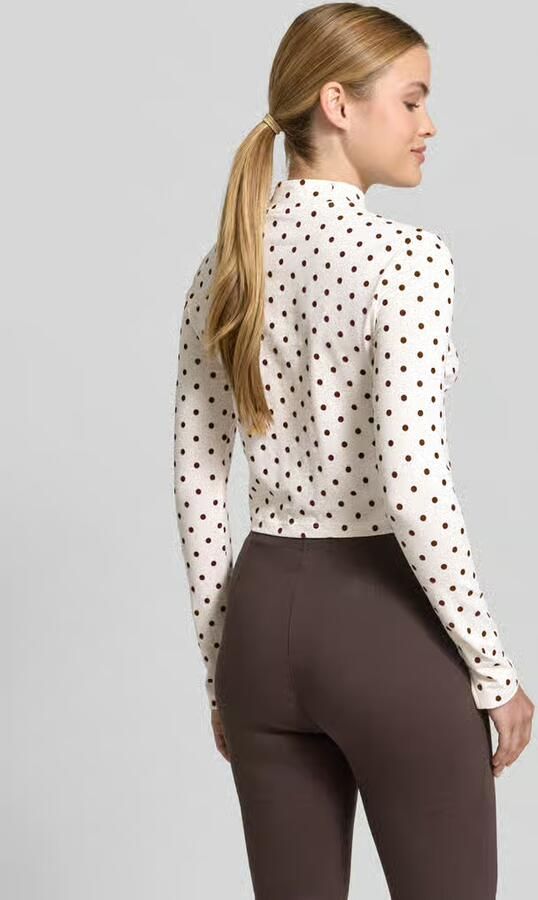 Style Icon Collection Kort shirt met lange mouwen met polkadots curated by Mary Braun - Foto 3