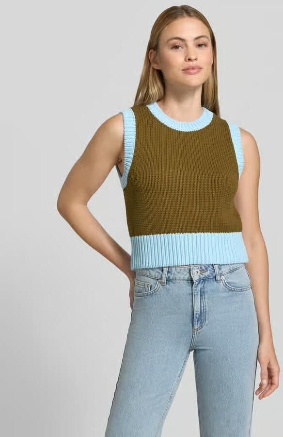 Style Icon Collection Korte gebreide bodywarmer curated by Mary Braun - Foto 2