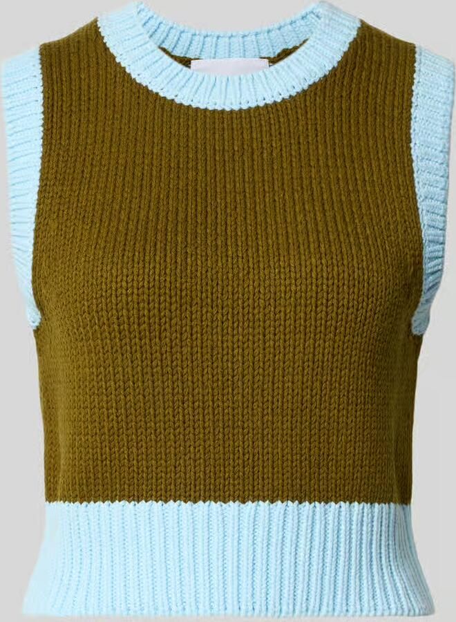 Style Icon Collection Korte gebreide bodywarmer curated by Mary Braun - Foto 2