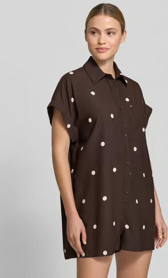 Style Icon Collection Losse jumpsuit met knoopdetail curated by Mary Braun - Foto 2