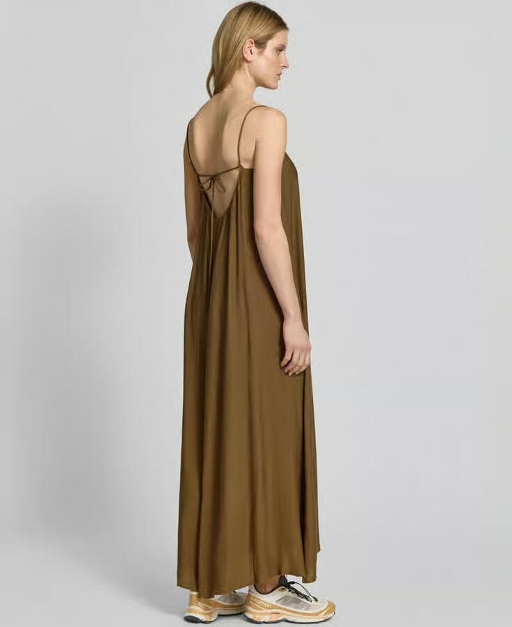 Style Icon Collection maxi-jurk met spaghettibandjes en vierkante hals curated by Anna Schürrle - Foto 2