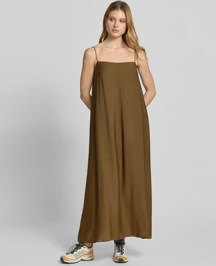 Style Icon Collection maxi-jurk met spaghettibandjes en vierkante hals curated by Anna Schürrle - Foto 3