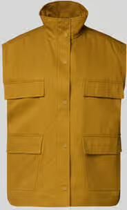 Style Icon Collection oversized bodywarmer met opgestikte zakken curated by Tinvcb