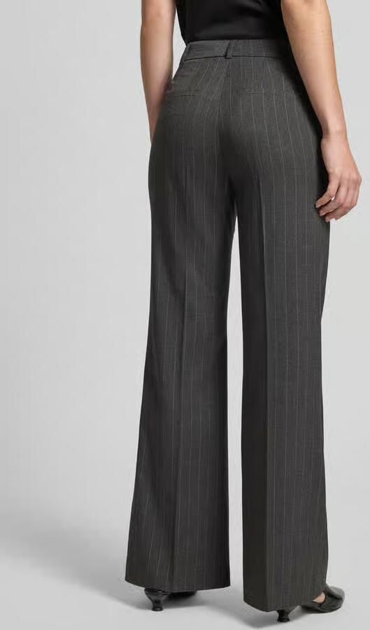 Style Icon Collection Pantalon met Lurex-krijtstreep curated by Isabelle Hartmann - Foto 3