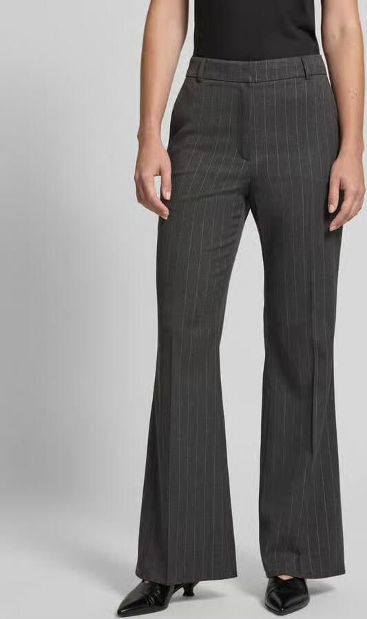 Style Icon Collection Pantalon met Lurex-krijtstreep curated by Isabelle Hartmann - Foto 2