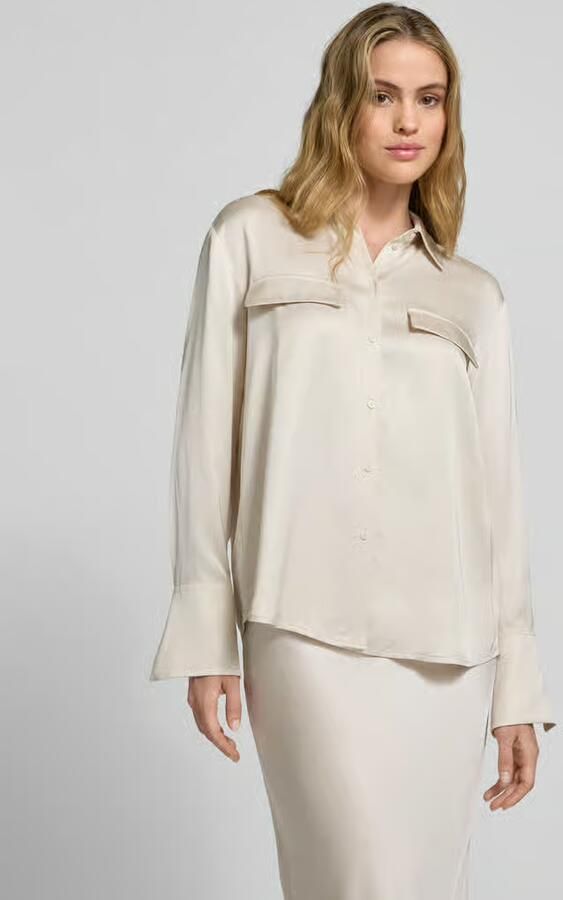 Style Icon Collection Satijnen blouse met knoopsluiting curated by Anouk Yve - Foto 2