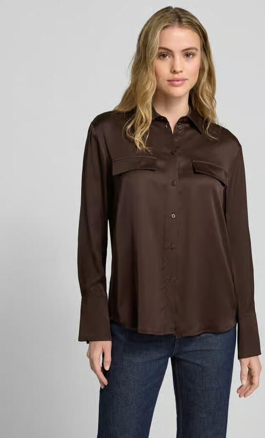 Style Icon Collection Satijnen blouse met knoopsluiting curated by Anouk Yve - Foto 2