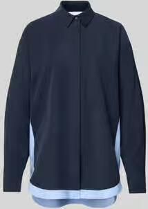 Style Icon Collection Vloeiende viscose-blouse met contraststrepen curated by Tinvcb