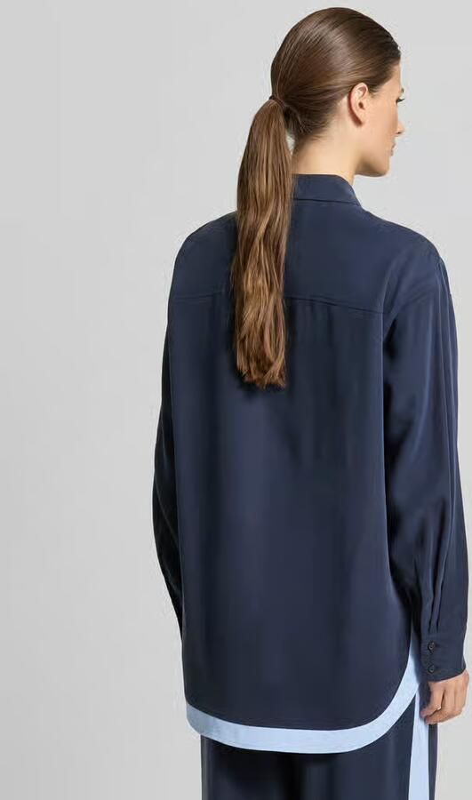 Style Icon Collection Vloeiende viscose-blouse met contraststrepen curated by Tinvcb - Foto 3