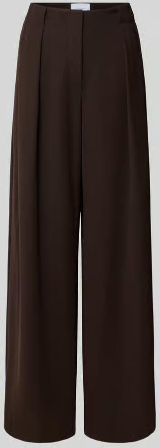 Style Icon Collection Wijde broek van soepele stof curated by Anouk Yve - Foto 4