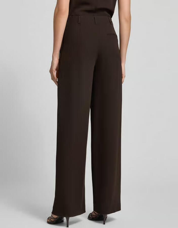 Style Icon Collection Wijde broek van soepele stof curated by Anouk Yve - Foto 2