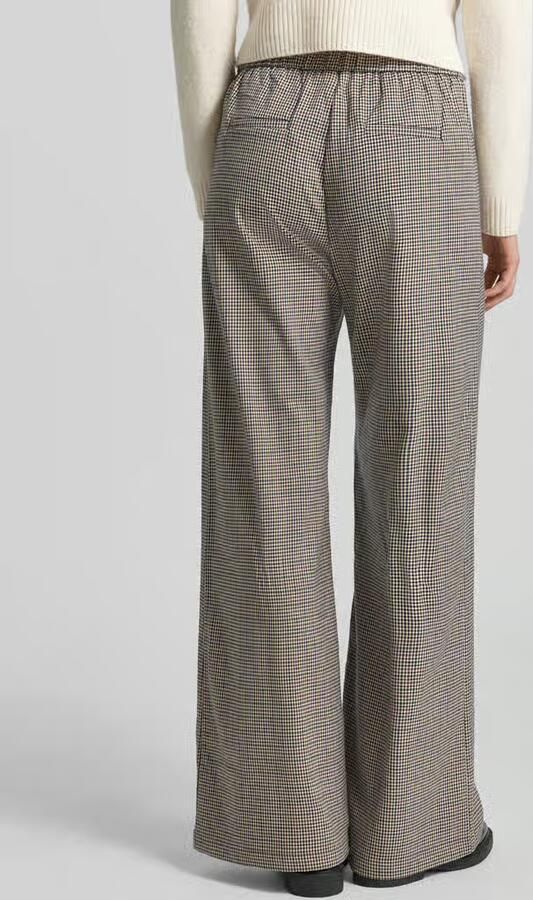 SUNCOO PARIS Broek met wijde pijpen en klepzakken model 'JOHN'