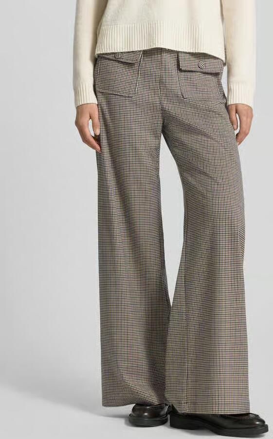 SUNCOO PARIS Broek met wijde pijpen en klepzakken model 'JOHN' - Foto 2