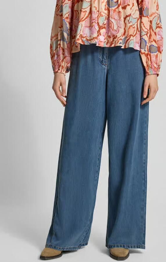 SUNCOO PARIS Broek van lyocell met trekkoord model 'REESE' - Foto 3