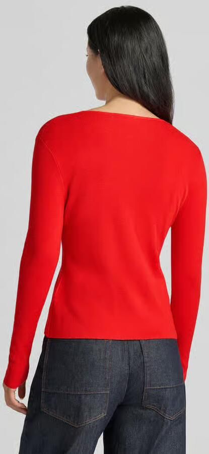 SUNCOO PARIS Gebreide bodywarmer met plooien model 'GAMIRA' - Foto 3