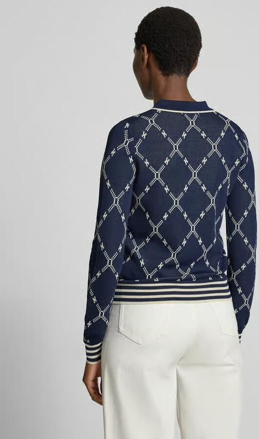 SUNCOO PARIS Gebreide pullover van viscosemix met polokraag