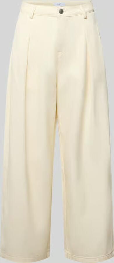 SUNCOO PARIS Jeans met bandplooien model 'RIM'