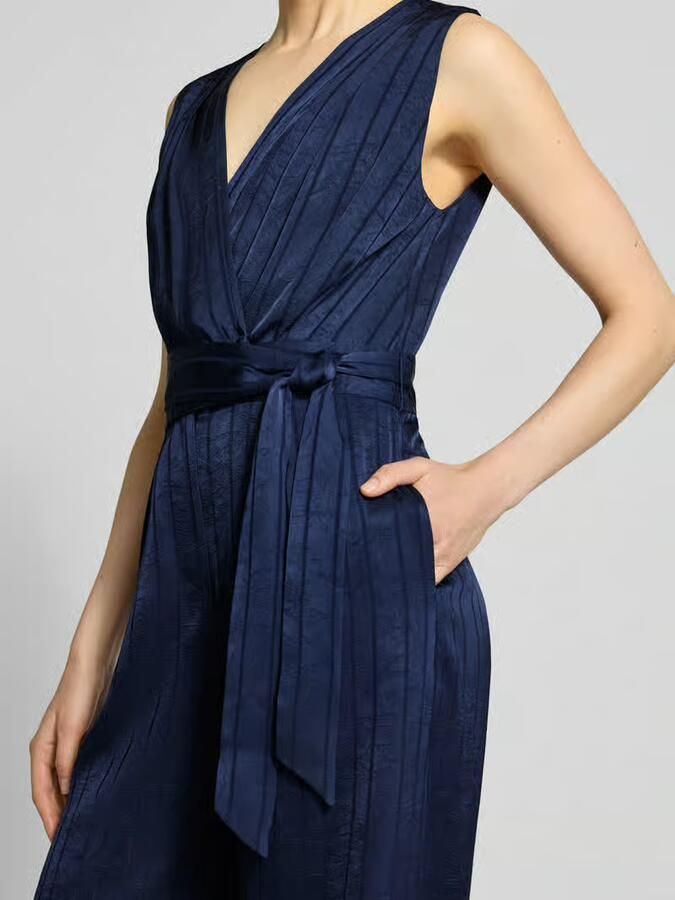 SUNCOO PARIS Jumpsuit met structuurpatroon model 'Telma'