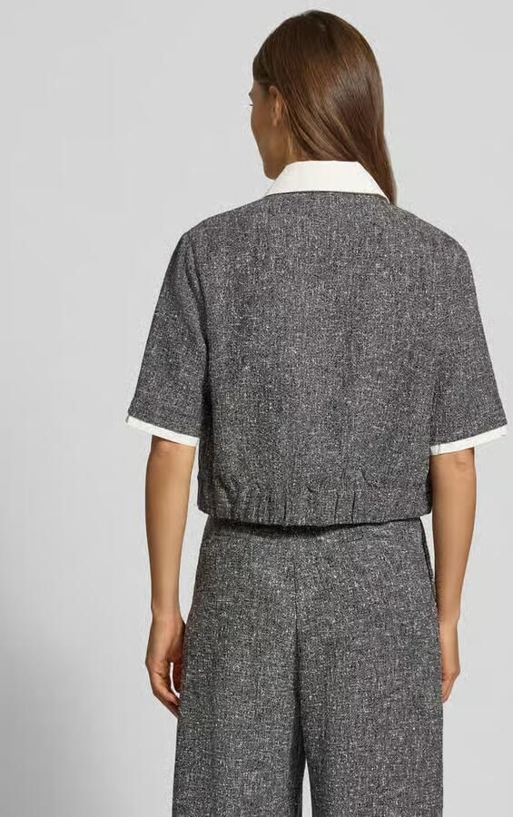 SUNCOO PARIS Kort blouse met borstzakken model 'LINO' - Foto 2