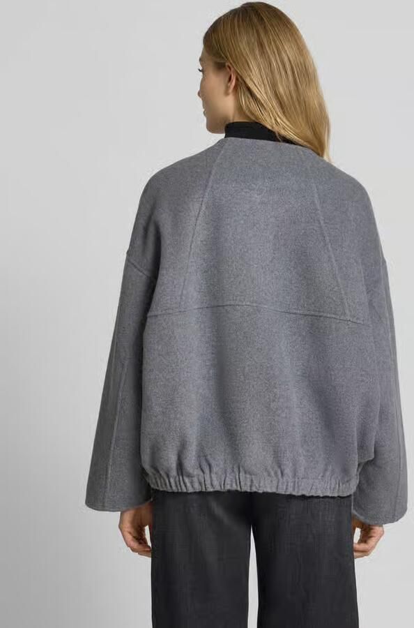 SUNCOO PARIS Loose fit jack van wolmix model 'EDDY'