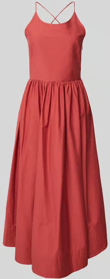 SUNCOO PARIS midi-jurk met steekzakken model 'COVER' - Foto 2