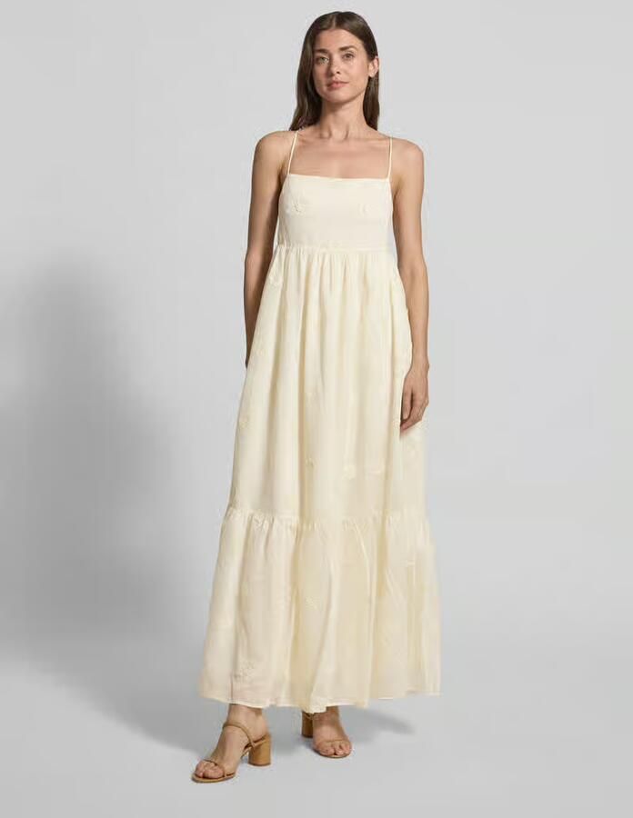 SUNCOO PARIS midi-jurk van lyocellmix model 'Cherish' - Foto 3