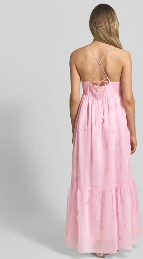 SUNCOO PARIS midi-jurk van lyocellmix model 'Cherish'