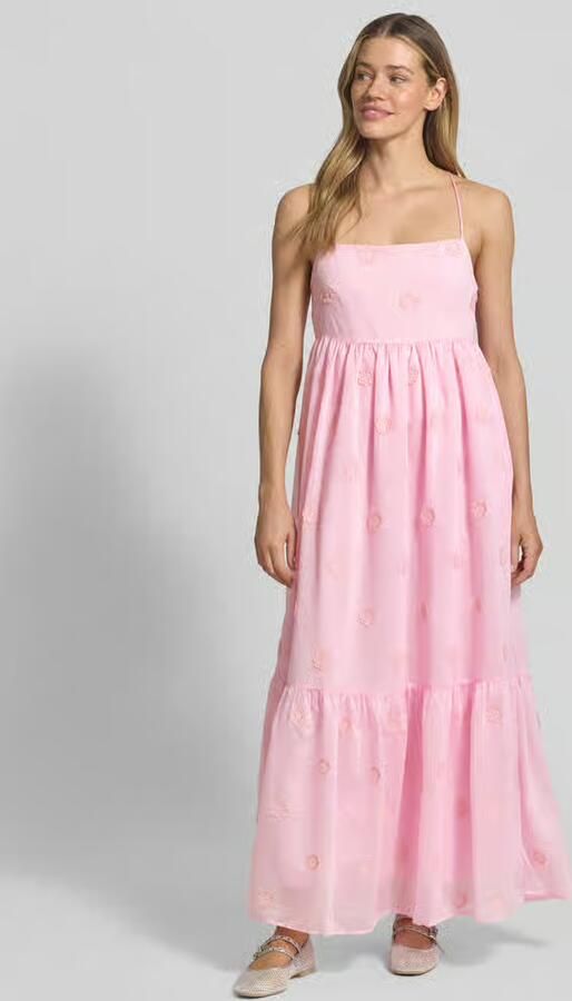 SUNCOO PARIS midi-jurk van lyocellmix model 'Cherish' - Foto 3