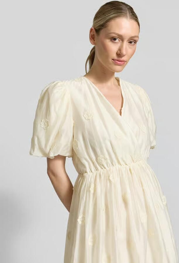 SUNCOO PARIS Minijurk met V-hals model 'CHAYA'