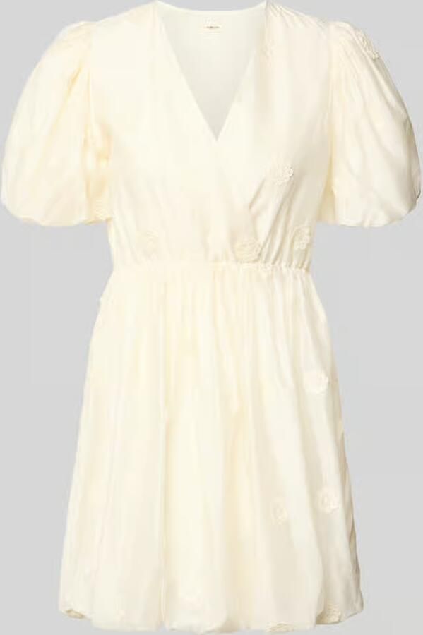 SUNCOO PARIS Minijurk met V-hals model 'CHAYA' - Foto 2