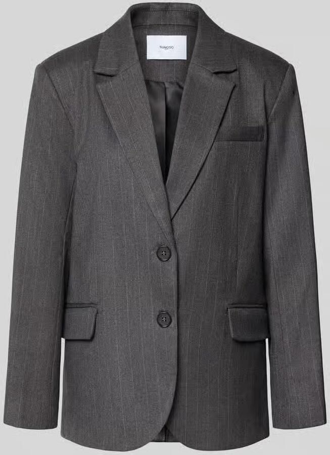 SUNCOO PARIS Regular Fit blazer met klepzakken model 'DWEN'