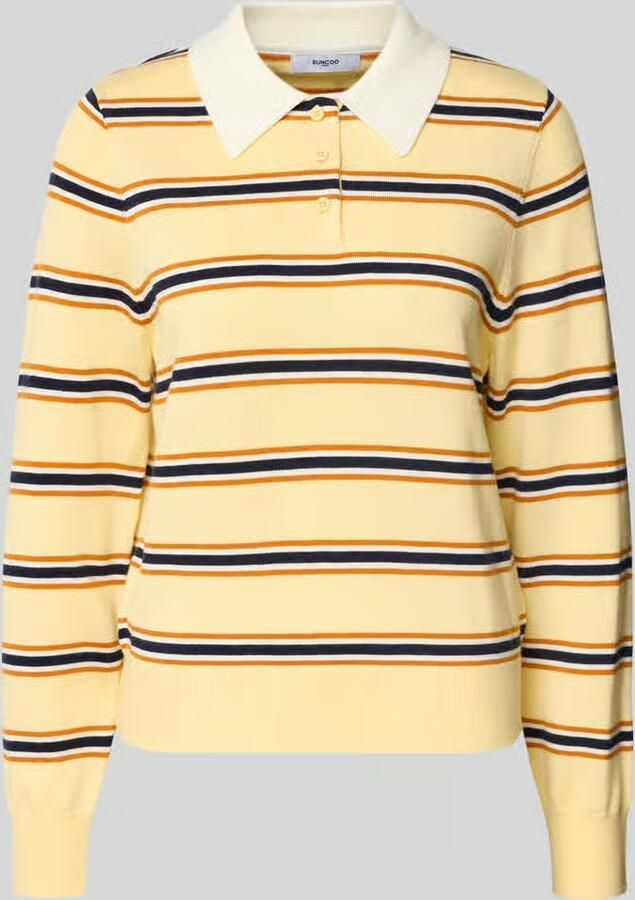 SUNCOO PARIS regular fit poloshirt met knoopsluiting model 'PREGO' - Foto 2