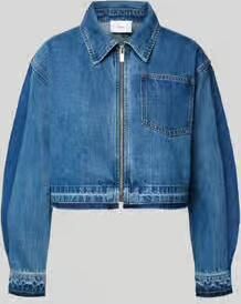 SUNCOO PARIS Spijkerjack met viscosegehalte model 'DENZEL'