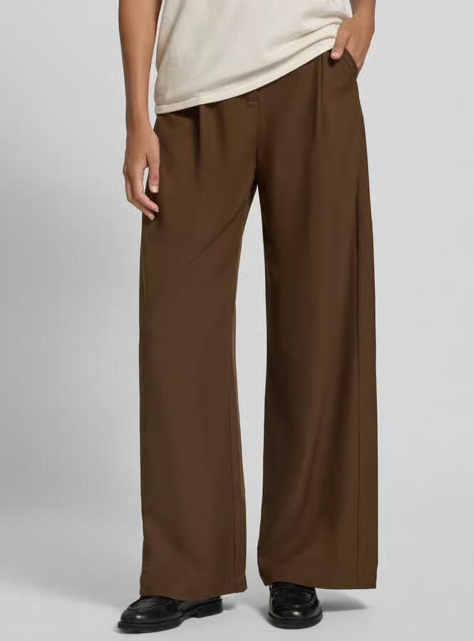 SUNCOO PARIS wide leg broek met bandplooien model 'JOKER' - Foto 2