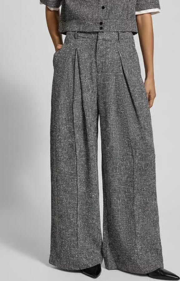 SUNCOO PARIS Wide leg plooiensbroek model 'JERK' - Foto 2
