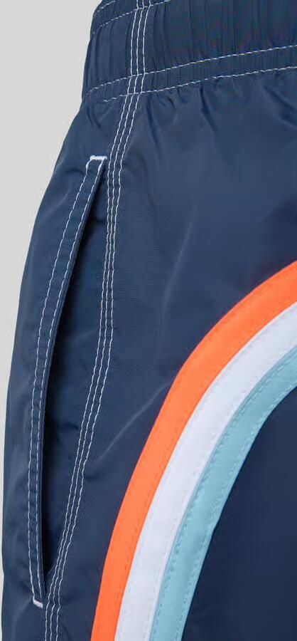 Sundek Zwemshort met elastische tailleband model 'UNI SHORTS NEON'