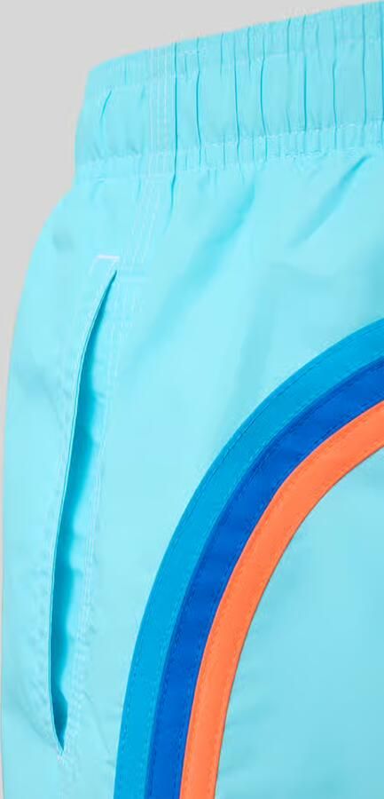 Sundek Zwemshort met elastische tailleband model 'UNI SHORTS NEON'