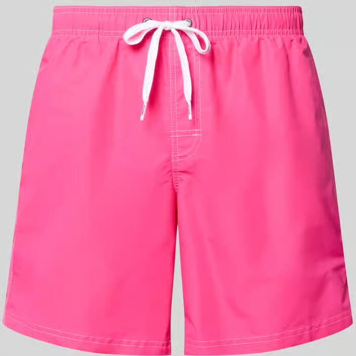 Sundek Zwemshort met elastische tailleband model 'UNI SHORTS NEON' - Foto 2
