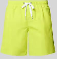Sundek Zwemshort met elastische tailleband model 'UNI SHORTS NEON'