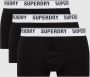Superdry Set van 3 biokatoenen boxers Black Heren - Thumbnail 2