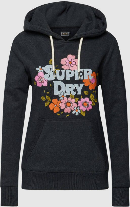 Superdry Sweater VINTAGE FLORAL SCRIPTED HOOD