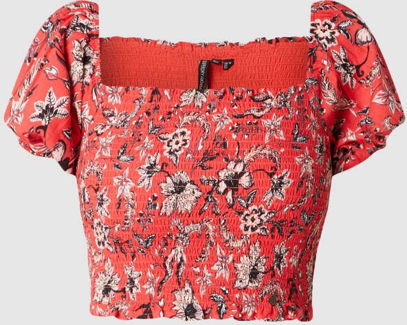 Superdry Korte top met car hals