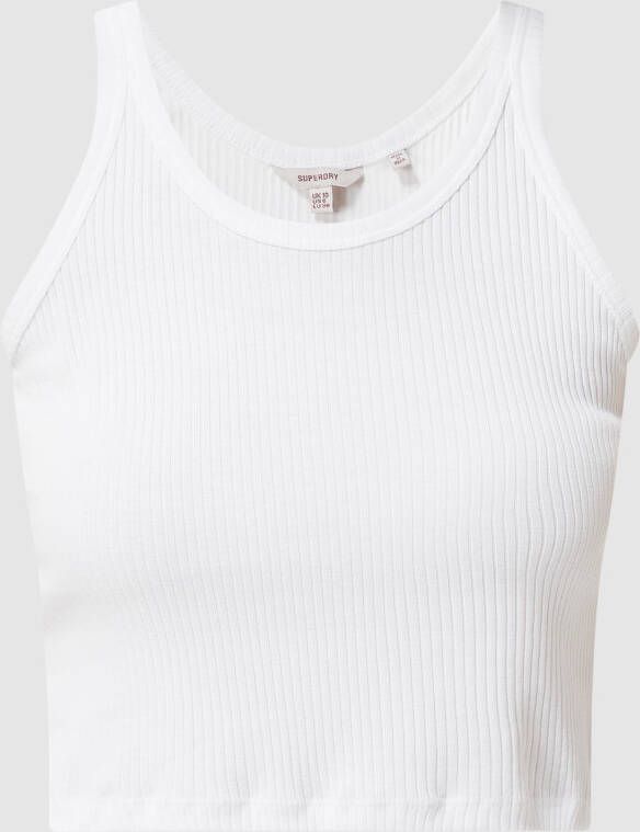 Superdry Korte top met streepmotief