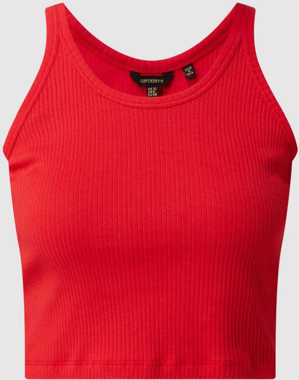 Superdry Korte top met streepmotief
