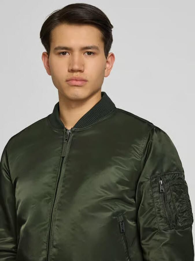 Superdry bomberjack met capuchon en ritszakken